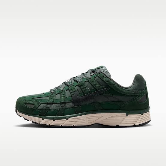 NIKE P6000 darkgreen suede