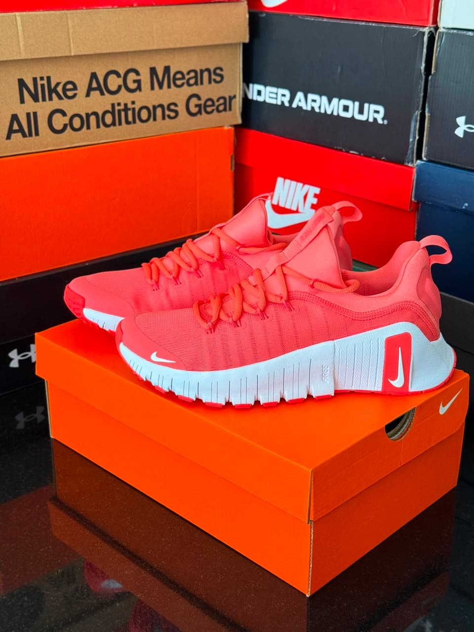 Nike Free Metcon 6 'Aster Pink’ Light Iron