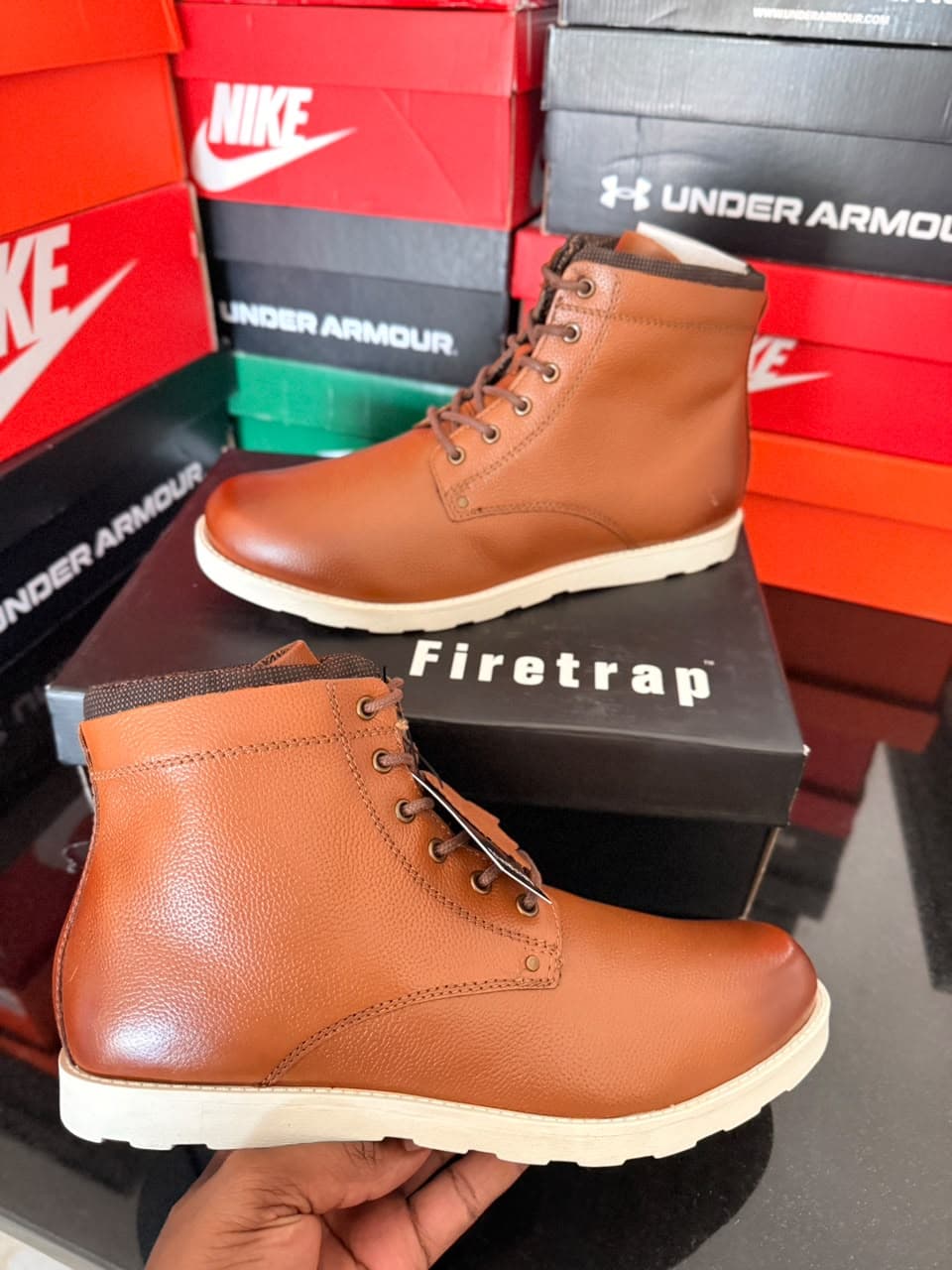 Original Firetrap London men leather Shira Boots